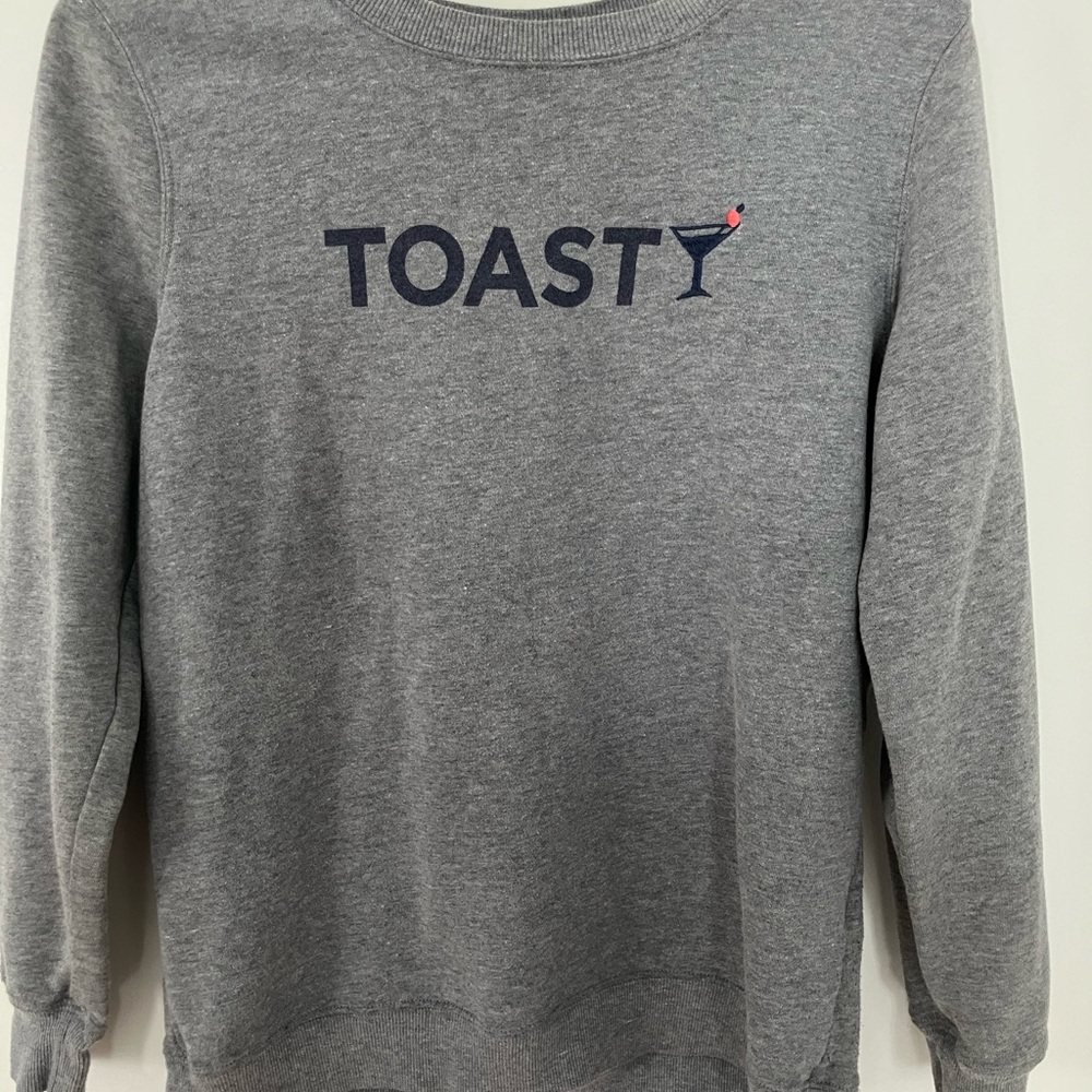 Cute “TOASTY” sweater